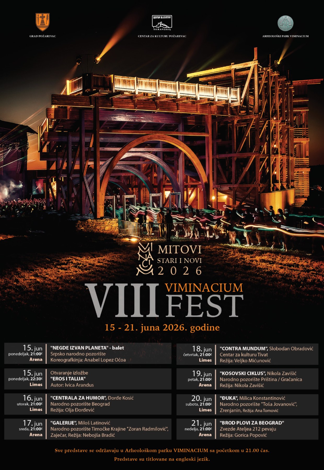 plakat 2026 viminacium